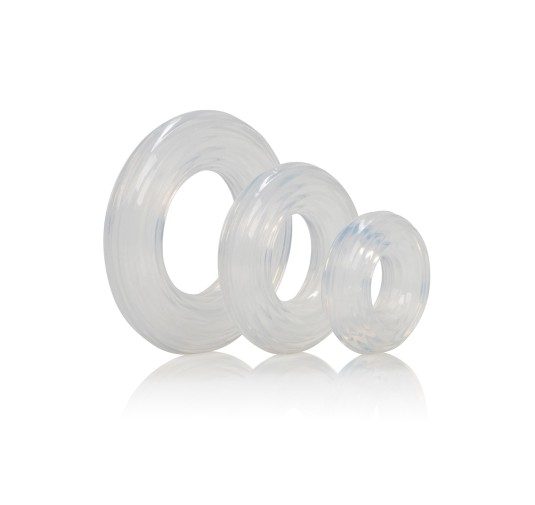 Pierścień-PREMIUM SILICONE RING SET